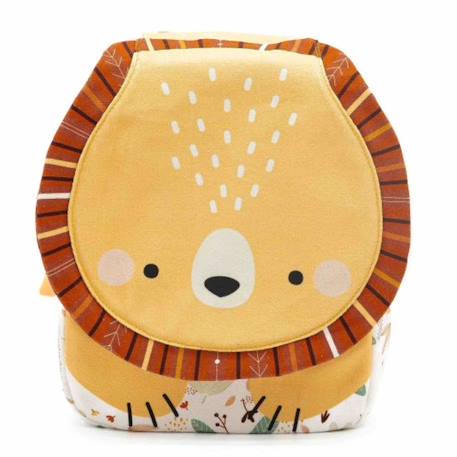 Sac à dos maternelle et crèche animaux Jaune+Orange+Rose 1 - vertbaudet enfant 
