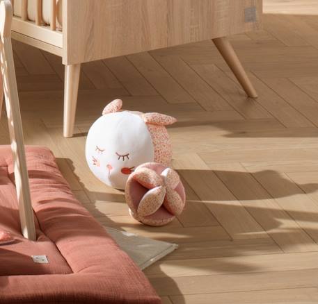 Coussin décoratif en coton - esmee Blanc 2 - vertbaudet enfant 