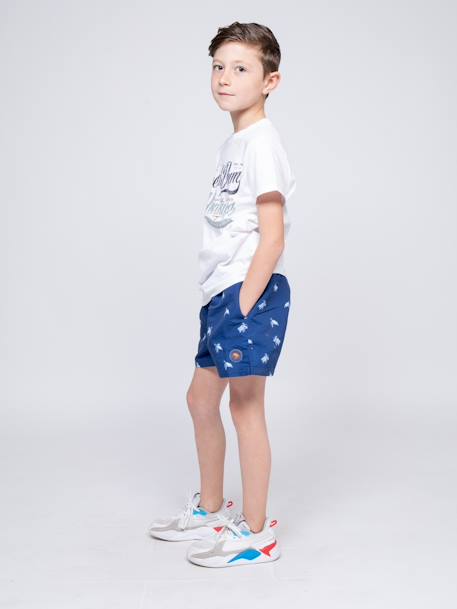 Short de bain gorka garçon Bleu ciel+Bleu marine 8 - vertbaudet enfant 