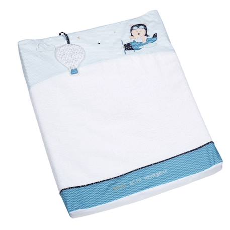Matelas à langer en coton - lazare Blanc 1 - vertbaudet enfant 