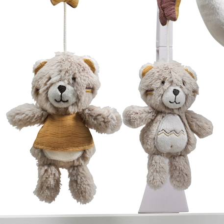 Mobile musical en polyester - timouki Beige 2 - vertbaudet enfant 
