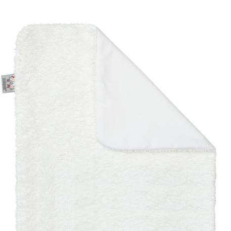Tapis à langer amovible en éponge de bambou Blanc 2 - vertbaudet enfant 