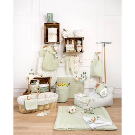 Spirale d'activités en velours - botanica Blanc 4 - vertbaudet enfant 