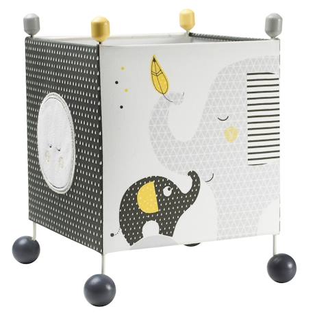 Luminaire enfant à poser en coton - babyfan Gris 2 - vertbaudet enfant 