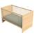 Lit bébé évolutif - little big bed en bois décor chêne miel - cannelle Beige+Marron 3 - vertbaudet enfant 