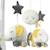 Mobile musical bébé eléphant en coton - babyfan Gris 2 - vertbaudet enfant 