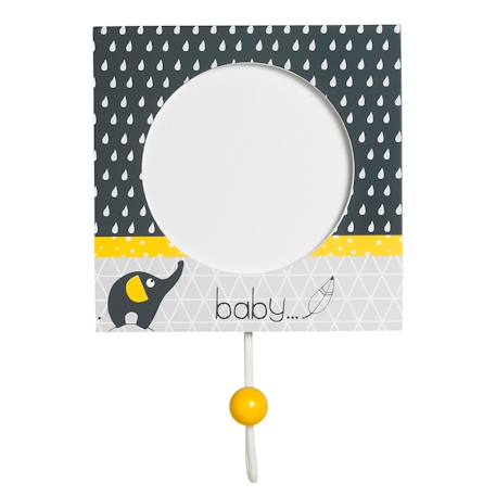 Set 3 patères en bois - babyfan Gris 1 - vertbaudet enfant 