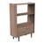 Bibliothèque 2 portes et 1 penderie en bois avec boutons métal - jazzy Marron 2 - vertbaudet enfant 