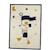 Tapis de chambre enfant en acrylique - hello Blanc 1 - vertbaudet enfant 