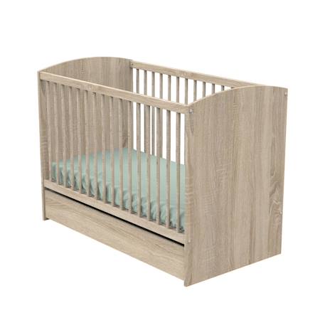 Tiroir pour lit bébé - access Blanc+Marron/blanc 5 - vertbaudet enfant 
