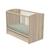 Tiroir pour lit bébé - access Blanc+Marron/blanc 5 - vertbaudet enfant 