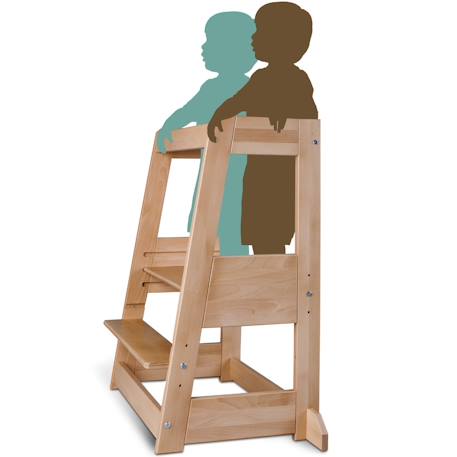 Tour d'apprentissage et d'observation felix montessori double Natural 3 - vertbaudet enfant 