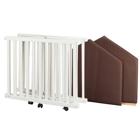 Parc bébé pliable Blanc 5 - vertbaudet enfant 