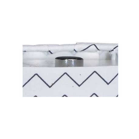 Lampe de chevet avec pied en coton - hello Blanc 3 - vertbaudet enfant 
