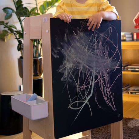 Tableau ardoise pour tour d'apprentissage felix Noir 5 - vertbaudet enfant 
