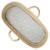 Drap housse couffin ovale stella Blanc+Gris 4 - vertbaudet enfant 