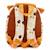 Sac à dos maternelle et crèche animaux Jaune+Orange+Rose 10 - vertbaudet enfant 