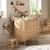 Commode 3 tiroirs - access Marron+Marron/blanc 4 - vertbaudet enfant 