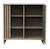 Commode 1 porte colorée et 3 niches avec claustra en bois décor chêne suave - tokyo Blanc/marron+Rouge/marron+Vert/marron 9 - vertbaudet enfant 