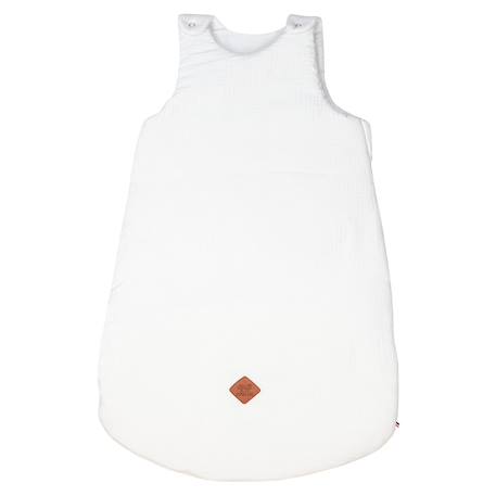 Gigoteuse sans manches en gaze de coton jeanne Beige+Blanc+Blanc à pois or+Bleu+Camel+Écru+Gris+Terracotta+Vert de gris+Vieux rose 5 - vertbaudet enfant 