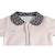 Pyjama bébé à manches longues en velours - miss fleur de lune Blanc+Rose 7 - vertbaudet enfant 