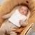 Habillage de couffin en gaze de coton pois dorés Blanc+Camel+Vert 15 - vertbaudet enfant 