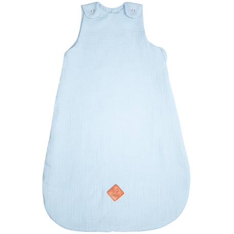 Gigoteuse d'été tog 0,5 en gaze de coton jeanne Beige+Blanc+Blanc à pois or+Bleu ciel+Camel+Écru+Gris clair+Rose+Terracotta+Vert de gris 14 - vertbaudet enfant 