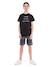 Bermuda molleton banoon garçon Gris clair+Gris foncé 8 - vertbaudet enfant 
