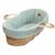 Habillage de couffin en gaze de coton jeanne Beige+Blanc+Bleu+Camel+Écru+Gris clair+Rose+Terracotta+Vert de gris 44 - vertbaudet enfant 