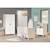Commode à langer bébé en bois - scandi Blanc/beige+Blanc/gris 5 - vertbaudet enfant 