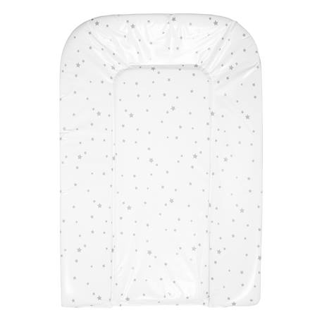 Matelas à langer luxe petites étoiles Blanc 1 - vertbaudet enfant 