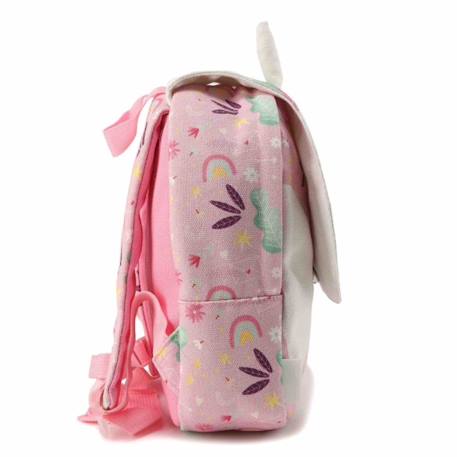 Sac à dos maternelle et crèche animaux Jaune+Orange+Rose 17 - vertbaudet enfant 