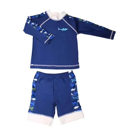 T-Shirt De Bain Anti UV Garçon Aisyee - Manches Longues, Séchage Rapide, Protection Solaire 5-16 Ans