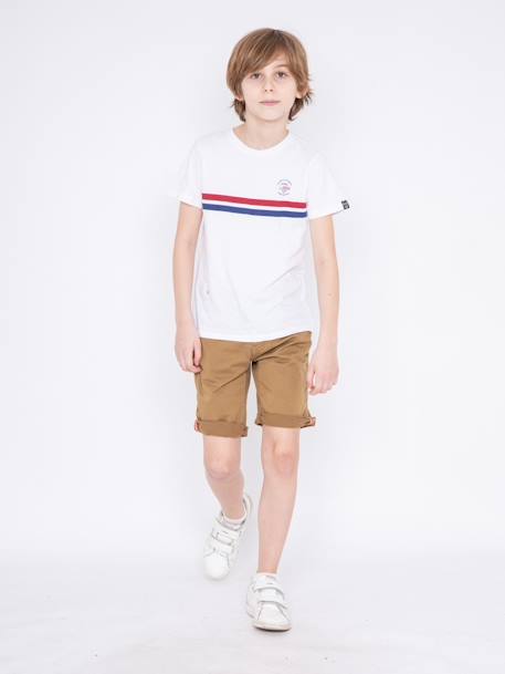 Bermuda blochelli garçon Beige+Bleu ciel+Bleu marine+Gris foncé+Jaune+Rouge 4 - vertbaudet enfant 