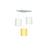Suspension lumineuse en coton - pluche et pompon Blanc 1 - vertbaudet enfant 