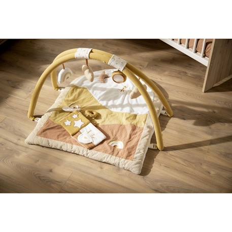 Tapis d'éveil en velours - sunlight Jaune 3 - vertbaudet enfant 