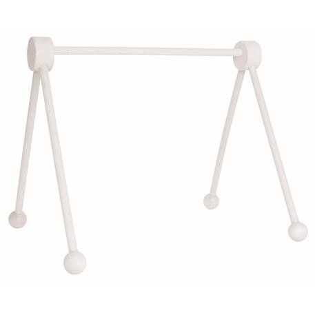 Portique d'éveil en bois - arche de jeux Blanc 1 - vertbaudet enfant 