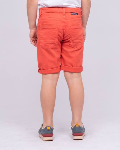 Bermuda bandal garçon Beige+Bleu ciel+Bleu marine+Bleu royal+Corail+Jaune+Rouge foncé+Vert 18 - vertbaudet enfant 