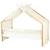 Ciel de lit cabane toile en gaze de coton jeanne 420 x 130 cm Beige+Blanc+Bleu+Camel+Écru+Gris clair+Marron+Rose+Terracotta+Vert de gris 14 - vertbaudet enfant 