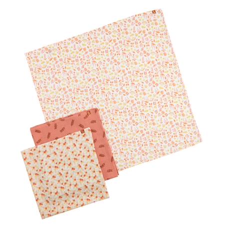 Langes bio en coton - esmee Blanc 3 - vertbaudet enfant 
