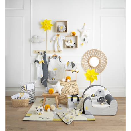 Livre d'eveil en polyester - babyfan Gris 4 - vertbaudet enfant 