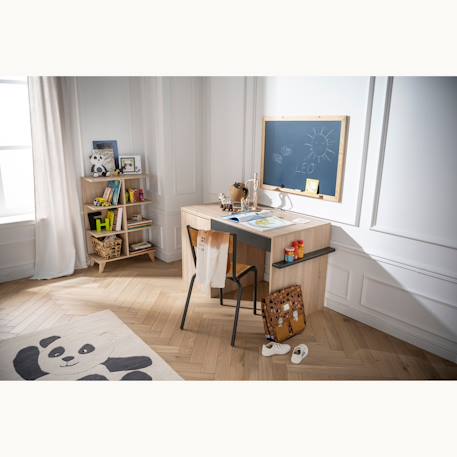 Commode à langer évolutive en bureau - nova Blanc+Bleu+Gris 15 - vertbaudet enfant 