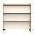 Commode 3 tiroirs façades inclinées en bois décor chêne miel - cannelle Beige+Marron 1 - vertbaudet enfant 