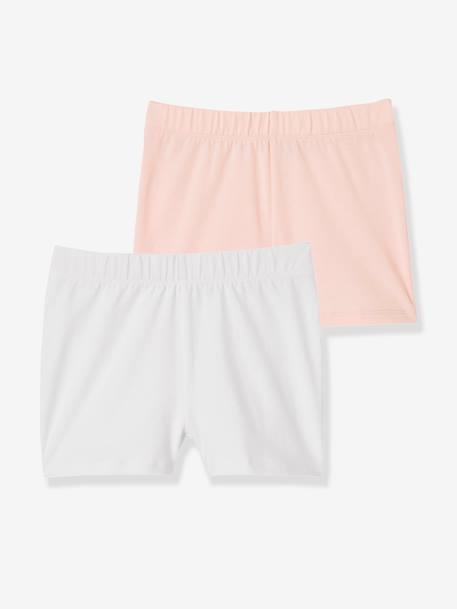 oeko-tex-Fille-Sous-vêtement-Culotte-Lot de 2 shorts fille à porter sous robe