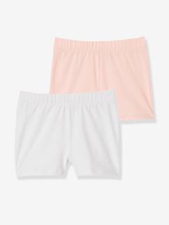 Fille-Sous-vêtement-Culotte-Lot de 2 shorts fille à porter sous robe