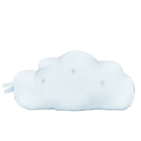 Coussin nuage en coton - lily Bleu 2 - vertbaudet enfant 
