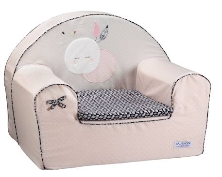 Fauteuil club bébé pour enfant en coton - miss fleur de lune Rose 1 - vertbaudet enfant 