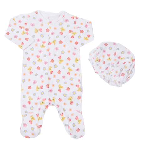 Dors-bien bébé en coton jacquard biologique iris Multicolore 1 - vertbaudet enfant 