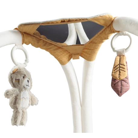 Tapis d'éveil bébé tipi en polyester - timouki Beige 3 - vertbaudet enfant 