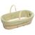 Couffin bébé avec matelas habillage et drap housse pois dorés Blanc à pois or+Camel à pois or+Vert à pois or 11 - vertbaudet enfant 